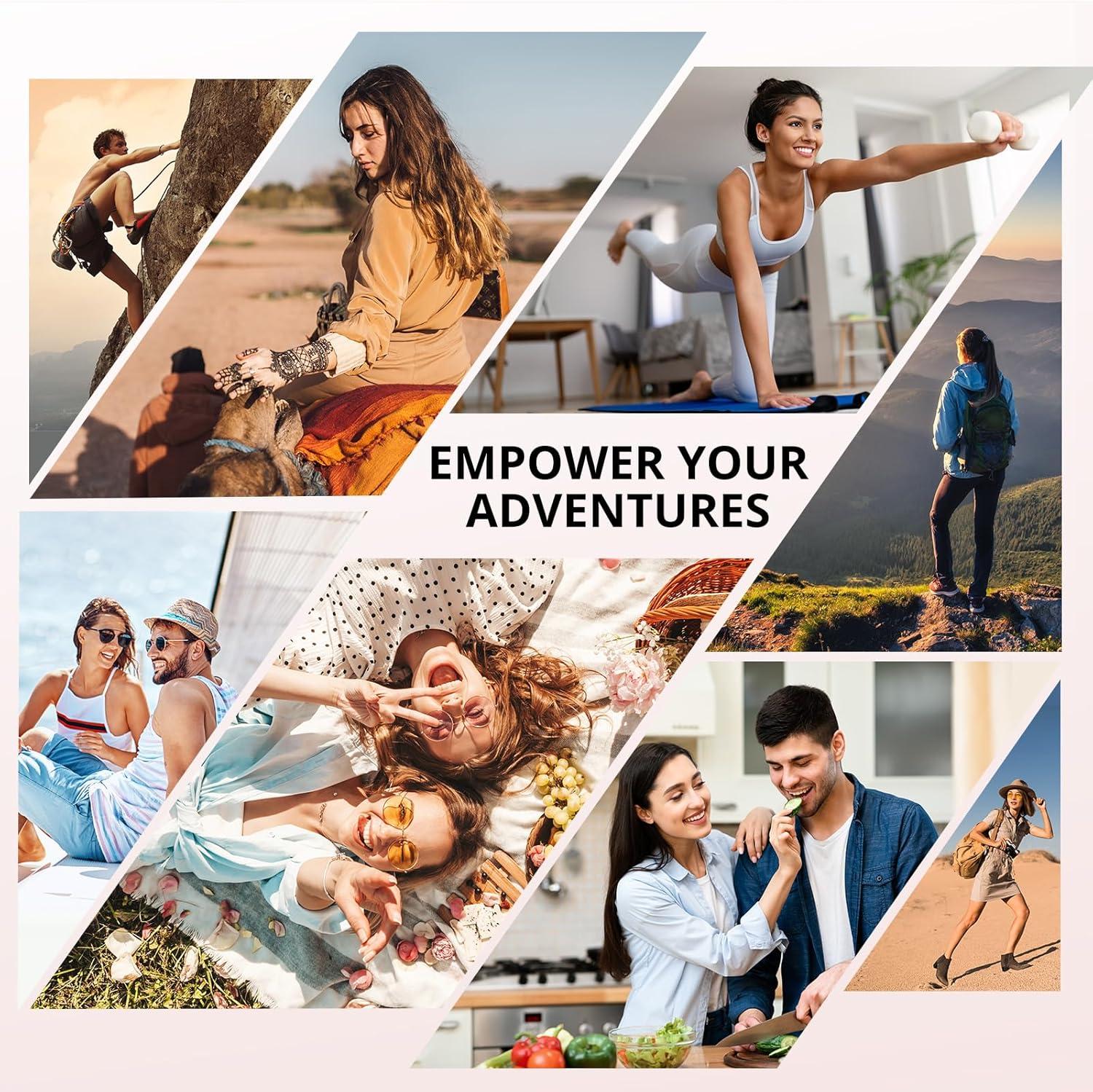 imageATUMTEK 55quot Selfie Stick Tripod Allinone Extendable Aluminum Phone Tripod with Rechargeable Bluetooth Remote for iPhone and More Fitting 477 inch Smartphones PinkPink