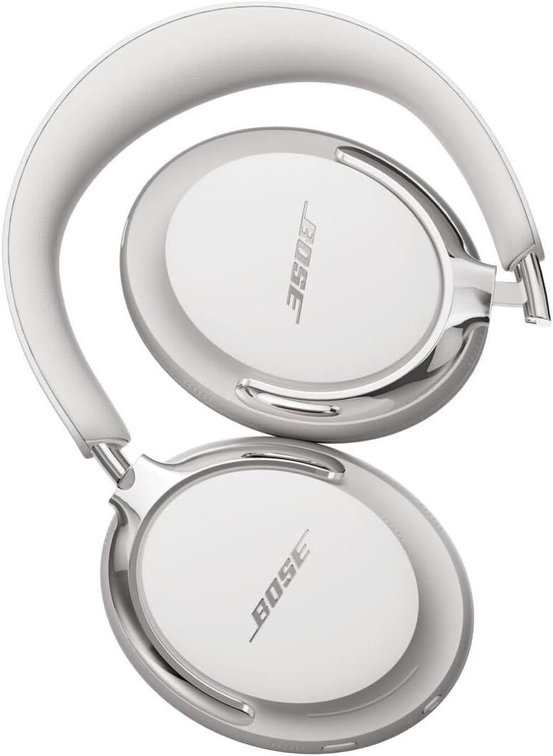 imageBose New QuietComfort Ultra Bluetooth Headphones 2nd Gen Wireless Headphones with Spatial Audio Over Ear Noise Cancelling with Mic Up to 30 Hours of Play time BlackWhite
