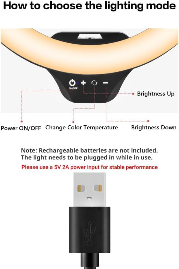 imageSensyne 10 Ring Light with 50 Extendable Tripod Stand LED Circle Lights with Phone Holder for Live StreamMakeupYouTube VideoTikTok Compatible with All PhonesNature