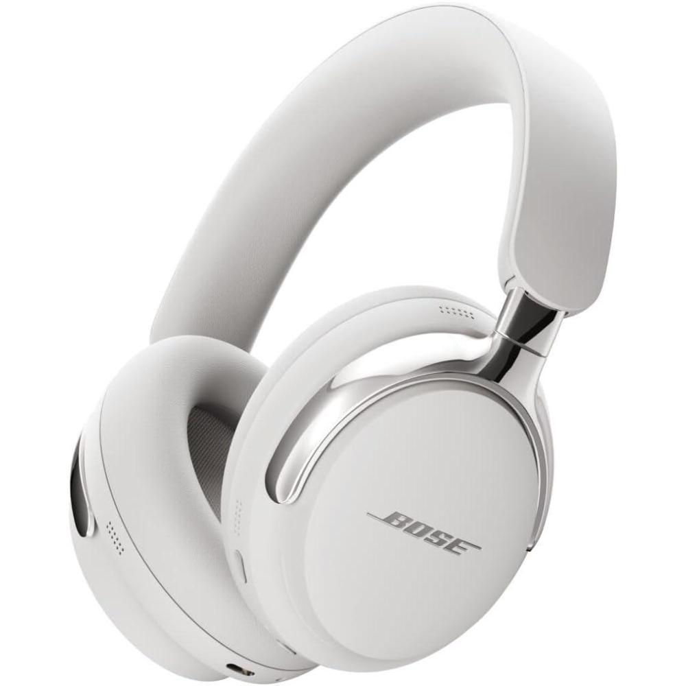 imageBose New QuietComfort Ultra Bluetooth Headphones 2nd Gen Wireless Headphones with Spatial Audio Over Ear Noise Cancelling with Mic Up to 30 Hours of Play time BlackWhite