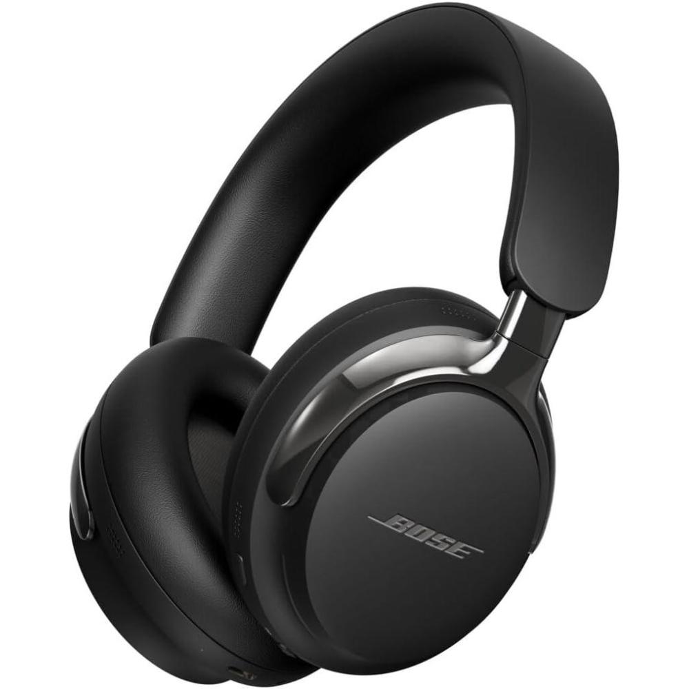 imageBose New QuietComfort Ultra Bluetooth Headphones 2nd Gen Wireless Headphones with Spatial Audio Over Ear Noise Cancelling with Mic Up to 30 Hours of Play time BlackBlack