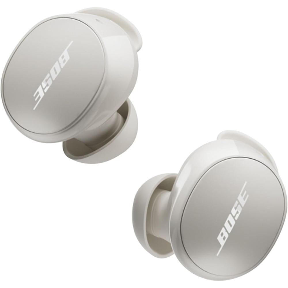 imageBose QuietComfort Bluetooth Earbuds True Wireless Earbuds with Active Noise Cancellation and Mic Deep Bass IPX4 Rating Up to 85 Hours of Playtime Chilled LilacWhite Smoke