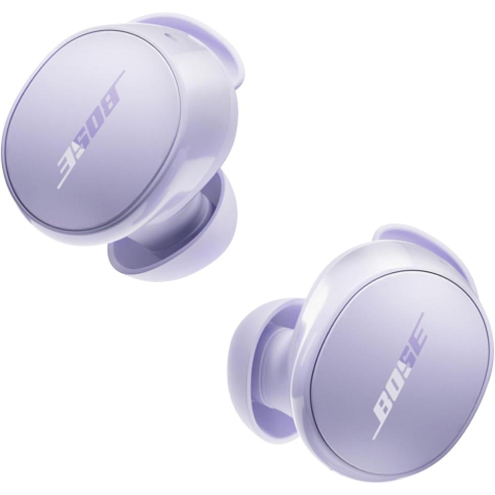 imageBose QuietComfort Bluetooth Earbuds True Wireless Earbuds with Active Noise Cancellation and Mic Deep Bass IPX4 Rating Up to 85 Hours of Playtime Chilled LilacChilled Lilac