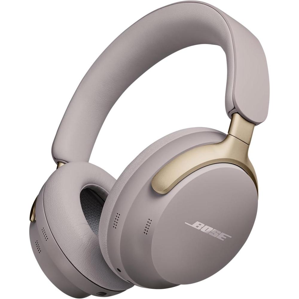 imageBose QuietComfort Ultra Bluetooth Headphones Wireless Headphones with Spatial Audio Over Ear Noise Cancelling with Mic Up to 24 Hours of Playtime Deep Plum  Limited Edition ColorSandstone