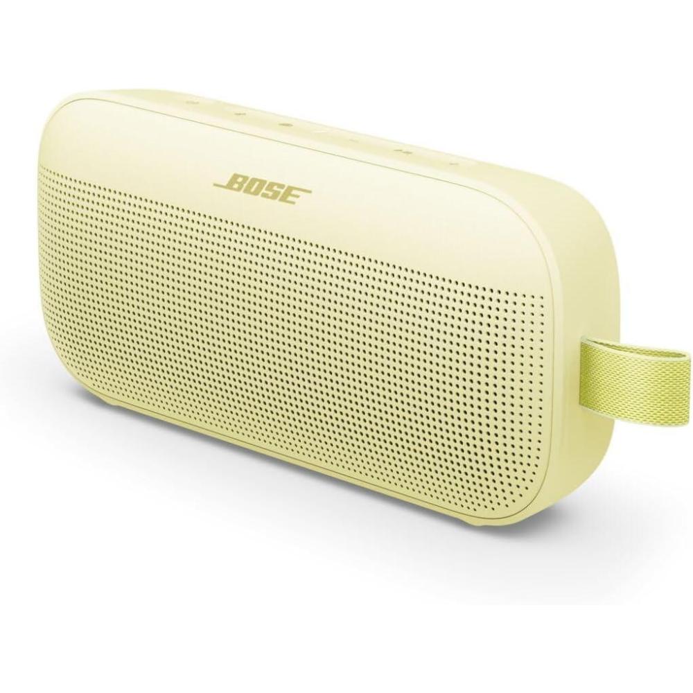 imageBose SoundLink Flex Portable Bluetooth Speaker 2nd Gen Portable Outdoor Speaker with HiFi Audio Up to 12 Hours Battery Life Waterproof and Dustproof Petal Pink  Limited Edition ColorCitrus Yellow
