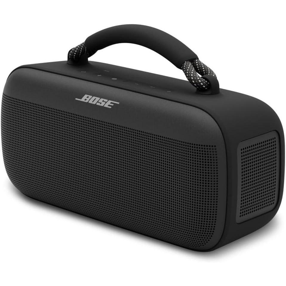 imageBose SoundLink Max Portable Speaker Large IP67 Waterproof Bluetooth Speaker Up to 20 Hours of Playtime USBC Builtin 35mm AUX Input Citrus Yellow  Limited Edition ColorBlack