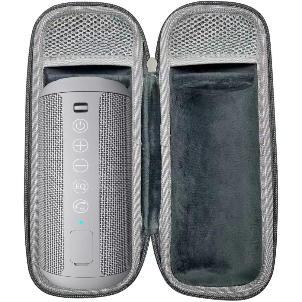 imageOrtizan Hard Travel Case Replacement for Ortizan X10  X8 Pro Waterproof Portable Bluetooth Speaker Gray Case