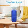 Bluetooth Speaker IPX6 Waterproof.Musibaby M88pro with Loud Stereo Sound,Portable Wireless Speaker,40H Battery,Bluetooth 5.3,Dual Pairing, Shower Outdoor Speaker for Party, Beach, Gifts Ideal.(Blue)