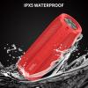 Bluetooth Speaker IPX6 Waterproof.Musibaby M88pro with Loud Stereo Sound,Portable Wireless Speaker,40H Battery,Bluetooth 5.3,Dual Pairing, Shower Outdoor Speaker for Party, Beach, Gifts Ideal.(Red)