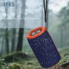 Bluetooth Speaker,MusiBaby Speakers Bluetooth Wireless,Waterproof,Outdoor,Portable Speaker with Stereo Sound,Booming Bass,Dual Pairing,Bluetooth 5.3,24H Play,Speaker for Home,Party,Travel,Gifts-Orange(OrangeBlue)
