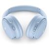 Bose QuietComfort Bluetooth Headphones, Wireless Headphones with Active Over Ear Noise Cancelling and Mic, Deep Bass, Up to 24 Hours of Playtime, Blue Dusk – Limited Edition Color(Moonstone Blue)