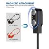 Ortizan 2 Pack Magnetic Charging Cable, I10 Open Ear Headphones Wireless Bluetooth Air Conduction Headphones Dedicated Charging Cable