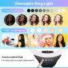 Sensyne 12-inch Ring Light with 67-inch Selfie Stick, Tripod and Phone Holder, Selfie Remote Control Circle Light for Live Stream/Video Recording/TikTok, Compatible with All Phones and Cameras(14”)