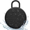 MusiBaby Mini Bluetooth Speaker – Bluetooth 5.3 with 6956C Chipset, IPX7 Waterproof, Rubberized Shell, Clip-On Lanyard, Ultra-Portable for Shower, Pool, Teens, Backpack, Gifts (Black)(Black)