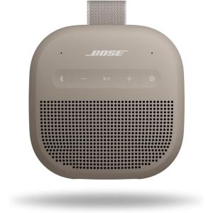 Bose New SoundLink Micro Portable Bluetooth Speaker (2nd Gen), Wireless Outdoor Speaker, Up to 12 Hours Battery Life, Waterproof and Dustproof, Sandstone(Sandstone)