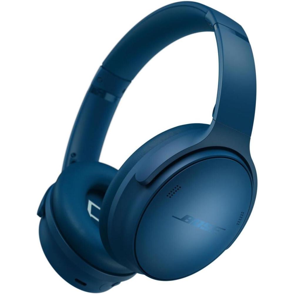 image:imageBose QuietComfort Headphones  Wireless Bluetooth Headphones Active Over Ear Noise Cancelling and Mic USBC Charging Deep Bass Up to 24 Hours of Playtime Ice Blue  Limited Edition ColorTwilight Blue