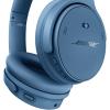 Bose QuietComfort Headphones – Wireless Bluetooth Headphones, Active Over Ear Noise Cancelling and Mic, USB-C Charging, Deep Bass, Up to 24 Hours of Playtime, Ice Blue – Limited Edition Color(Blue Dusk)