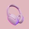 Bose QuietComfort Headphones – Wireless Bluetooth Headphones, Active Over Ear Noise Cancelling and Mic, USB-C Charging, Deep Bass, Up to 24 Hours of Playtime, Ice Blue – Limited Edition Color(Petal Pink)
