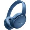 Bose QuietComfort Headphones – Wireless Bluetooth Headphones, Active Over Ear Noise Cancelling and Mic, USB-C Charging, Deep Bass, Up to 24 Hours of Playtime, Ice Blue – Limited Edition Color(Blue Dusk)