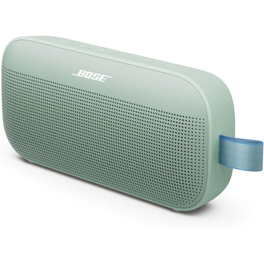 image:imageBose SoundLink Flex Bluetooth Speaker 2nd Gen  Portable Outdoor Speaker with HiFi Audio Waterproof and Dustproof USBC Up to 12 Hours Battery Life Fog Grey  Limited Edition ColorAlpine Sage