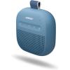 Bose New SoundLink Micro Portable Bluetooth Speaker (2nd Gen), Wireless Outdoor Speaker, Up to 12 Hours Battery Life, Waterproof and Dustproof, Petal Pink – Limited Edition Color(Blue Dusk)