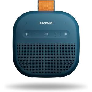 Bose New SoundLink Micro Portable Bluetooth Speaker (2nd Gen), Wireless Outdoor Speaker, Up to 12 Hours Battery Life, Waterproof and Dustproof, Petal Pink – Limited Edition Color(Twilight Blue)