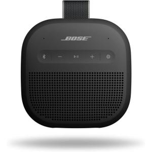Bose New SoundLink Micro Portable Bluetooth Speaker (2nd Gen), Wireless Outdoor Speaker, Up to 12 Hours Battery Life, Waterproof and Dustproof, Petal Pink – Limited Edition Color(Black)