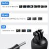 ATUMTEK Floating Hand Grip for GoPro, Waterproof Handle Mount Underwater Hand Stick Monopod Pole Compatible with GoPro Hero 13 12, 11, 10, 9, 8, 7, 6, DJI Osmo, AKASO, SJCAM Action Camera, Orange