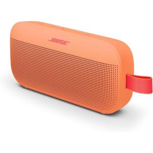 Bose SoundLink Flex Bluetooth Speaker (2nd Gen) – Portable Outdoor Speaker with Hi-Fi Audio, Waterproof and Dustproof, USB-C, Up to 12 Hours Battery Life, Sunset Peach – Limited Edition Color(Sunset Peach)