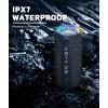 Ortizan Portable Bluetooth Speaker Wireless (2nd Gen), 40W Powerful Sound and Deep Bass, 30 Hours Playtime, IPX7 Waterproof, TWS for 2 Speakers Pairing for Shower, Outdoor – Electronics Gift (Black)(Navy)
